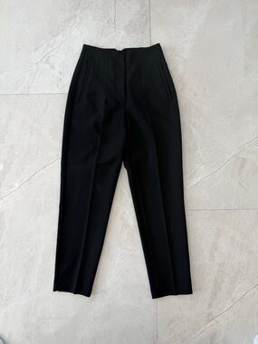 Zara high waisted, black pants xs